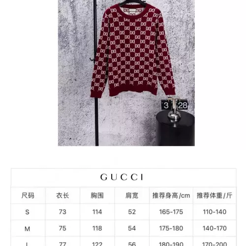 Replica Gucci Sweaters Long Sleeved For Unisex #1384039 $52.00 USD for Wholesale