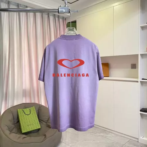 Replica Balenciaga T-Shirts Short Sleeved For Unisex #1384235 $45.00 USD for Wholesale