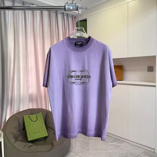Cheap Balenciaga T-Shirts Short Sleeved For Unisex #1384240, $$45.00 USD On Balenciaga T-Shirts