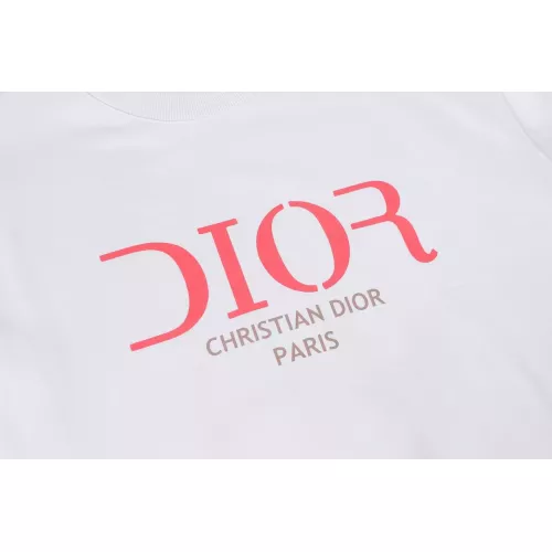 Replica Christian Dior Hoodies Long Sleeved For Unisex #1384374 $64.00 USD for Wholesale