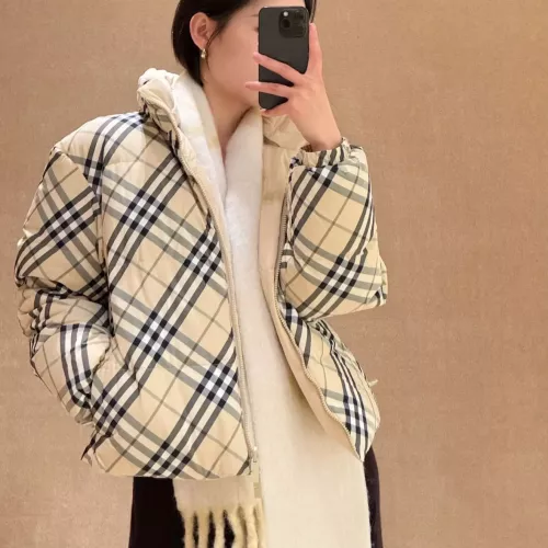 Replica Burberry Down Feather Coat Long Sleeved For Women #1384401 $180.00 USD for Wholesale