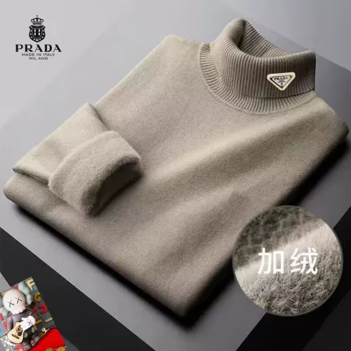 Cheap Prada Sweaters Long Sleeved For Men #1384514, $$48.00 USD On Prada Sweaters