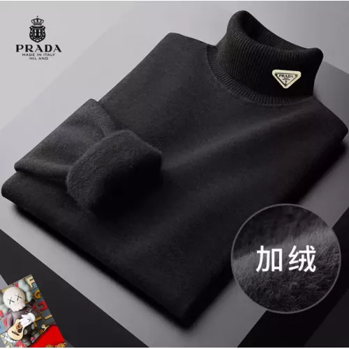 Cheap Prada Sweaters Long Sleeved For Men #1384515, $$48.00 USD On Prada Sweaters
