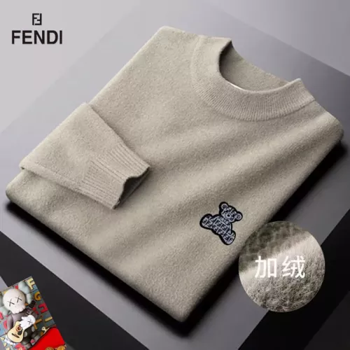 Cheap Fendi Sweaters Long Sleeved For Men #1384546, $$48.00 USD On Fendi Sweaters