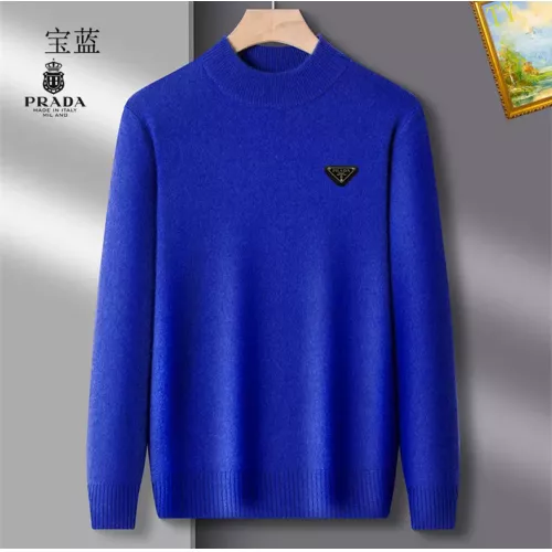 Cheap Prada Sweaters Long Sleeved For Men #1384556, $$42.00 USD On Prada Sweaters