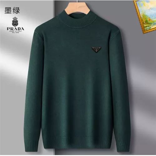 Cheap Prada Sweaters Long Sleeved For Men #1384557, $$42.00 USD On Prada Sweaters