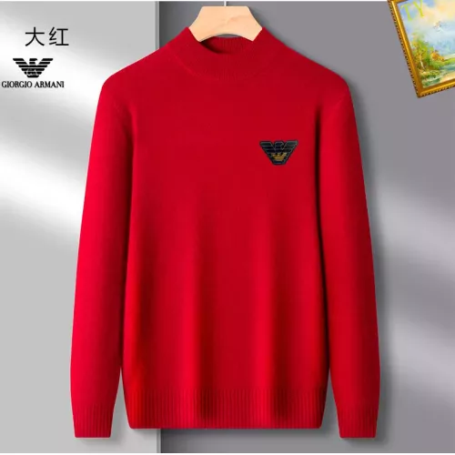 Cheap Armani Sweaters Long Sleeved For Men #1384685, $$42.00 USD On Armani Sweaters