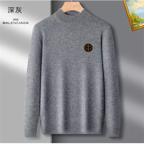 Cheap Balenciaga Sweaters Long Sleeved For Men #1384704, $$42.00 USD On Balenciaga Sweaters