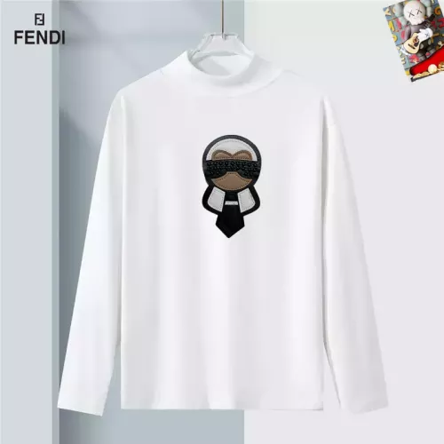 Cheap Fendi T-Shirts Long Sleeved For Men #1384946, $$40.00 USD On Fendi T-Shirts