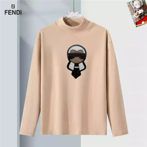 Cheap Fendi T-Shirts Long Sleeved For Men #1384948, $$40.00 USD On Fendi T-Shirts