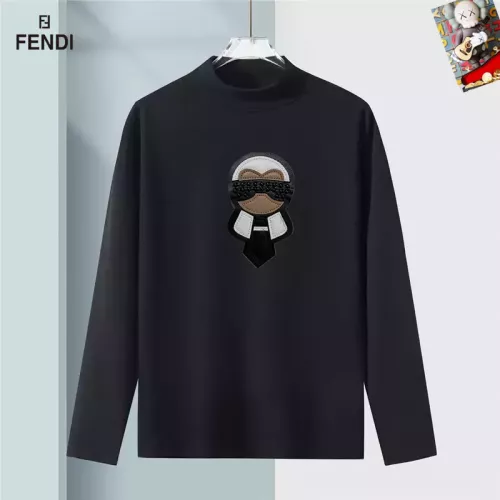 Cheap Fendi T-Shirts Long Sleeved For Men #1384949, $$40.00 USD On Fendi T-Shirts