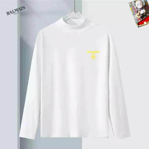 Cheap Balmain T-Shirts Long Sleeved For Men #1384986, $$40.00 USD On Balmain T-Shirts