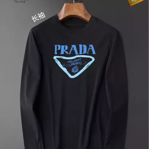 Cheap Prada T-Shirts Long Sleeved For Unisex #1385003, $$34.00 USD On Prada T-Shirts