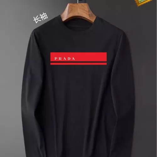 Cheap Prada T-Shirts Long Sleeved For Unisex #1385071, $$34.00 USD On Prada T-Shirts