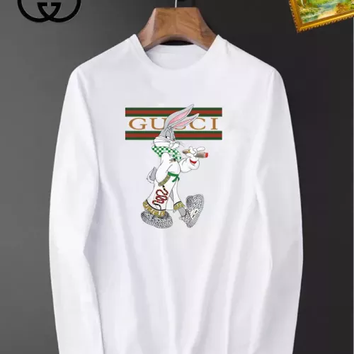 Cheap Gucci T-Shirts Long Sleeved For Unisex #1385085, $$34.00 USD On Gucci T-Shirts