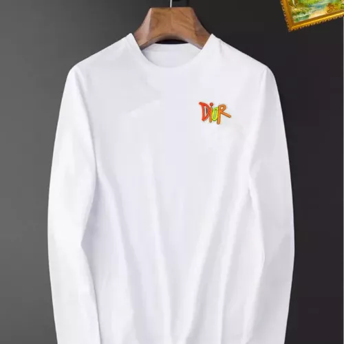Cheap Christian Dior T-Shirts Long Sleeved For Unisex #1385087, $$34.00 USD On Christian Dior T-Shirts