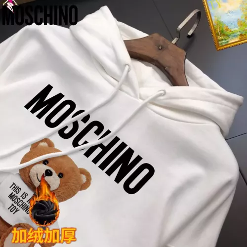 Replica Moschino Hoodies Long Sleeved For Men #1385333 $45.00 USD for Wholesale