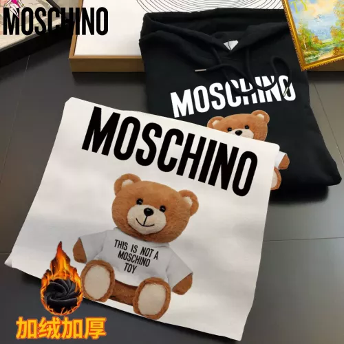 Replica Moschino Hoodies Long Sleeved For Men #1385334 $45.00 USD for Wholesale