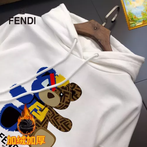 Replica Fendi Hoodies Long Sleeved For Men #1385351 $45.00 USD for Wholesale