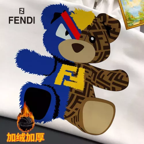 Replica Fendi Hoodies Long Sleeved For Men #1385351 $45.00 USD for Wholesale