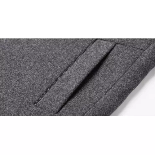 Replica Prada Coat Long Sleeved For Men #1385446 $80.00 USD for Wholesale