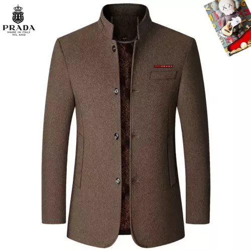 Cheap Prada Coat Long Sleeved For Men #1385447, $$80.00 USD On Prada Coat