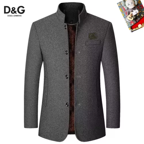 Cheap Dolce &amp; Gabbana D&amp;G Coat Long Sleeved For Men #1385494, $$80.00 USD On Dolce &amp; Gabbana D&amp;G Coat