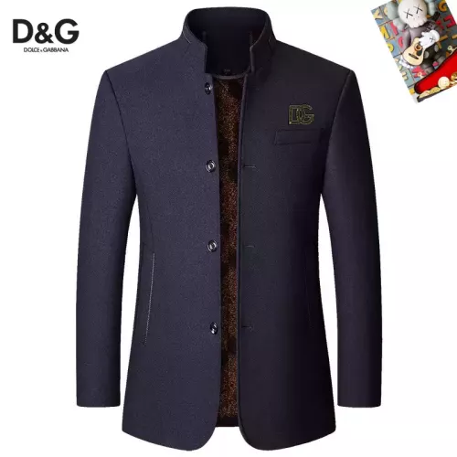 Cheap Dolce &amp; Gabbana D&amp;G Coat Long Sleeved For Men #1385495, $$80.00 USD On Dolce &amp; Gabbana D&amp;G Coat