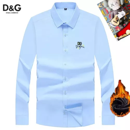 Cheap Dolce &amp; Gabbana D&amp;G Shirts Long Sleeved For Unisex #1385834, $$42.00 USD On Dolce &amp; Gabbana D&amp;G Shirts