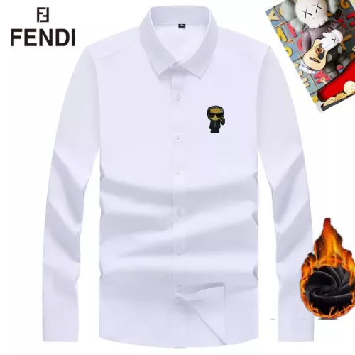 Cheap Fendi Shirts Long Sleeved For Unisex #1385873, $$42.00 USD On Fendi Shirts