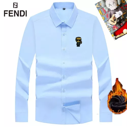 Cheap Fendi Shirts Long Sleeved For Unisex #1385874, $$42.00 USD On Fendi Shirts