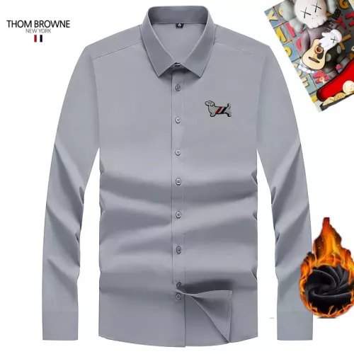 Cheap Thom Browne TB Shirts Long Sleeved For Unisex #1385879, $$42.00 USD On Thom Browne TB Shirts