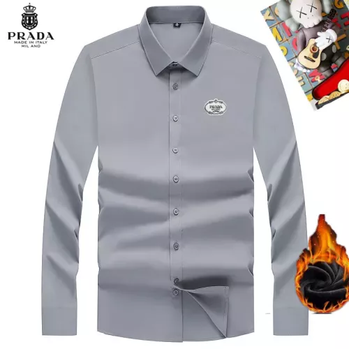 Cheap Prada Shirts Long Sleeved For Unisex #1385883, $$42.00 USD On Prada Shirts