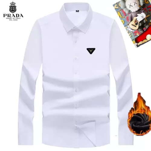Cheap Prada Shirts Long Sleeved For Unisex #1385885, $$42.00 USD On Prada Shirts