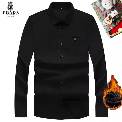 Cheap Prada Shirts Long Sleeved For Unisex #1385888, $$42.00 USD On Prada Shirts
