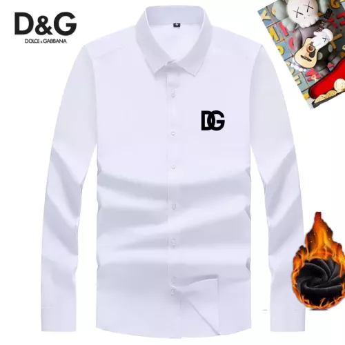Cheap Dolce &amp; Gabbana D&amp;G Shirts Long Sleeved For Unisex #1385889, $$42.00 USD On Dolce &amp; Gabbana D&amp;G Shirts