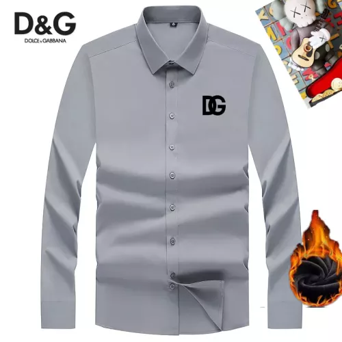 Cheap Dolce &amp; Gabbana D&amp;G Shirts Long Sleeved For Unisex #1385891, $$42.00 USD On Dolce &amp; Gabbana D&amp;G Shirts