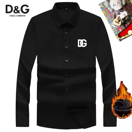 Cheap Dolce &amp; Gabbana D&amp;G Shirts Long Sleeved For Unisex #1385892, $$42.00 USD On Dolce &amp; Gabbana D&amp;G Shirts