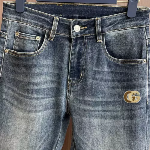 Replica Gucci Jeans For Men #1385898 $48.00 USD for Wholesale