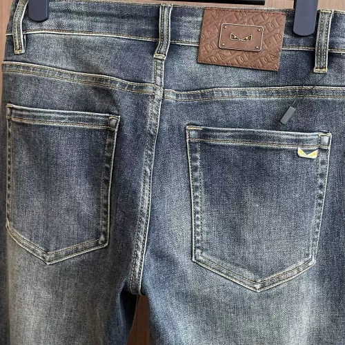 Replica Fendi Jeans For Men #1385907 $48.00 USD for Wholesale