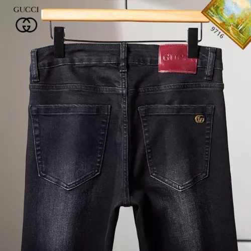 Replica Gucci Jeans For Men #1385966 $48.00 USD for Wholesale
