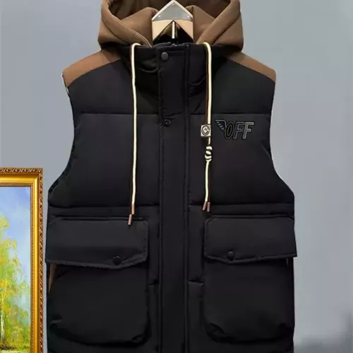 Cheap Off-White Jackets Sleeveless For Men #1386071, $$56.00 USD On Off-White Jackets