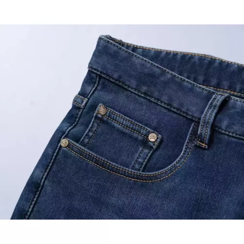 Replica Burberry Jeans For Men #1386103 $45.00 USD for Wholesale