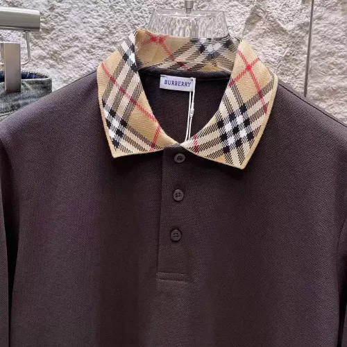 Replica Burberry T-Shirts Long Sleeved For Men #1386116 $48.00 USD for Wholesale