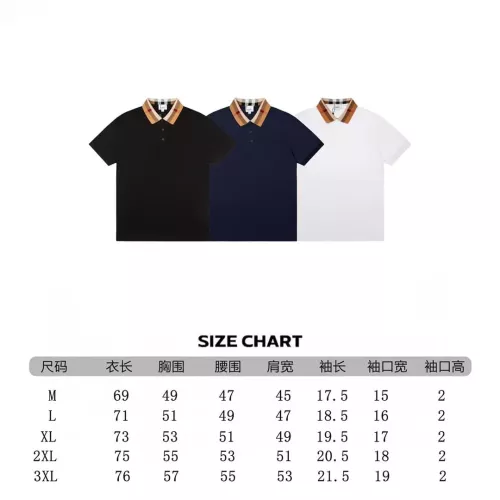 Replica Burberry T-Shirts Short Sleeved For Men #1386232 $34.00 USD for Wholesale