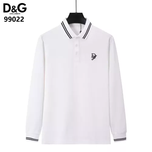 Cheap Dolce &amp; Gabbana D&amp;G T-Shirts Long Sleeved For Men #1386255, $$40.00 USD On Dolce &amp; Gabbana D&amp;G T-Shirts