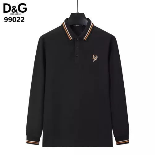 Cheap Dolce &amp; Gabbana D&amp;G T-Shirts Long Sleeved For Men #1386256, $$40.00 USD On Dolce &amp; Gabbana D&amp;G T-Shirts