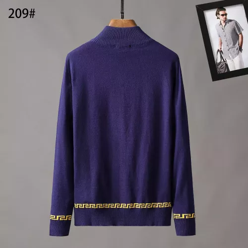 Replica Versace Sweaters Long Sleeved For Men #1386302 $45.00 USD for Wholesale