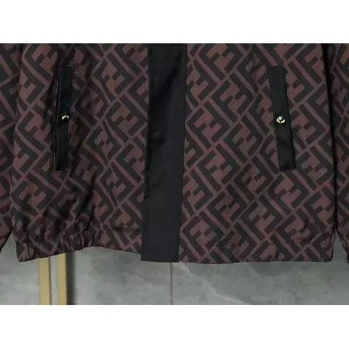 Replica Fendi Jackets Long Sleeved For Men #1386332 $56.00 USD for Wholesale