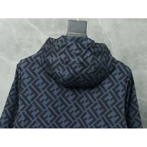 Replica Fendi Jackets Long Sleeved For Men #1386333 $56.00 USD for Wholesale